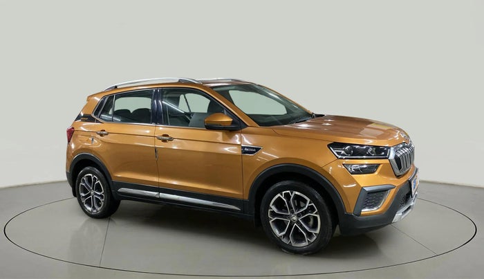 2022 Skoda KUSHAQ STYLE 1.0L TSI AT, Petrol, Automatic, 8,174 km, Right Front Diagonal