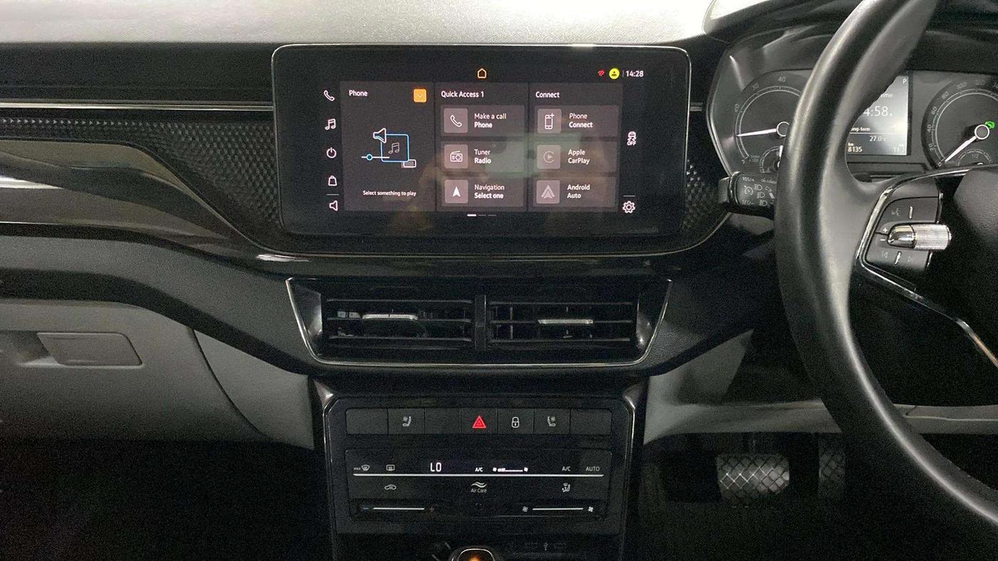 2022 Skoda KUSHAQ STYLE 1.0L TSI AT, Petrol, Automatic, 8,185 km, Air Conditioner
