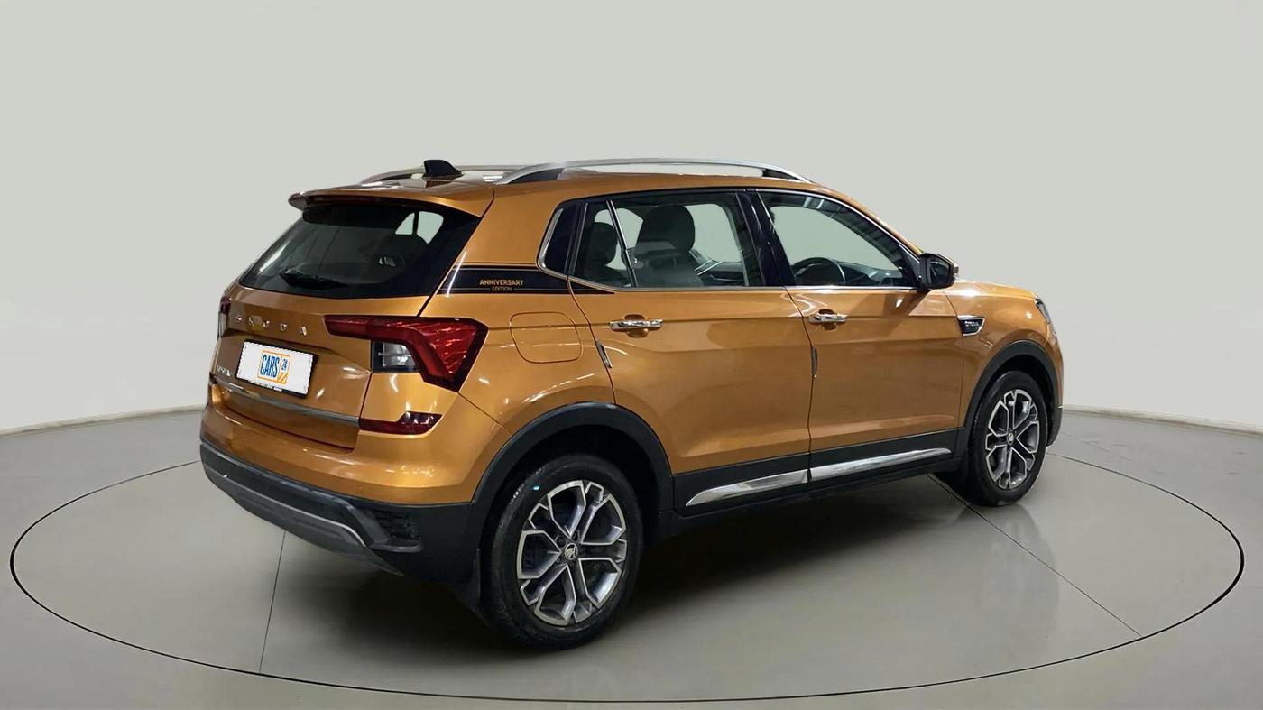2022 Skoda KUSHAQ STYLE 1.0L TSI AT, Petrol, Automatic, 8,185 km, Right Back Diagonal