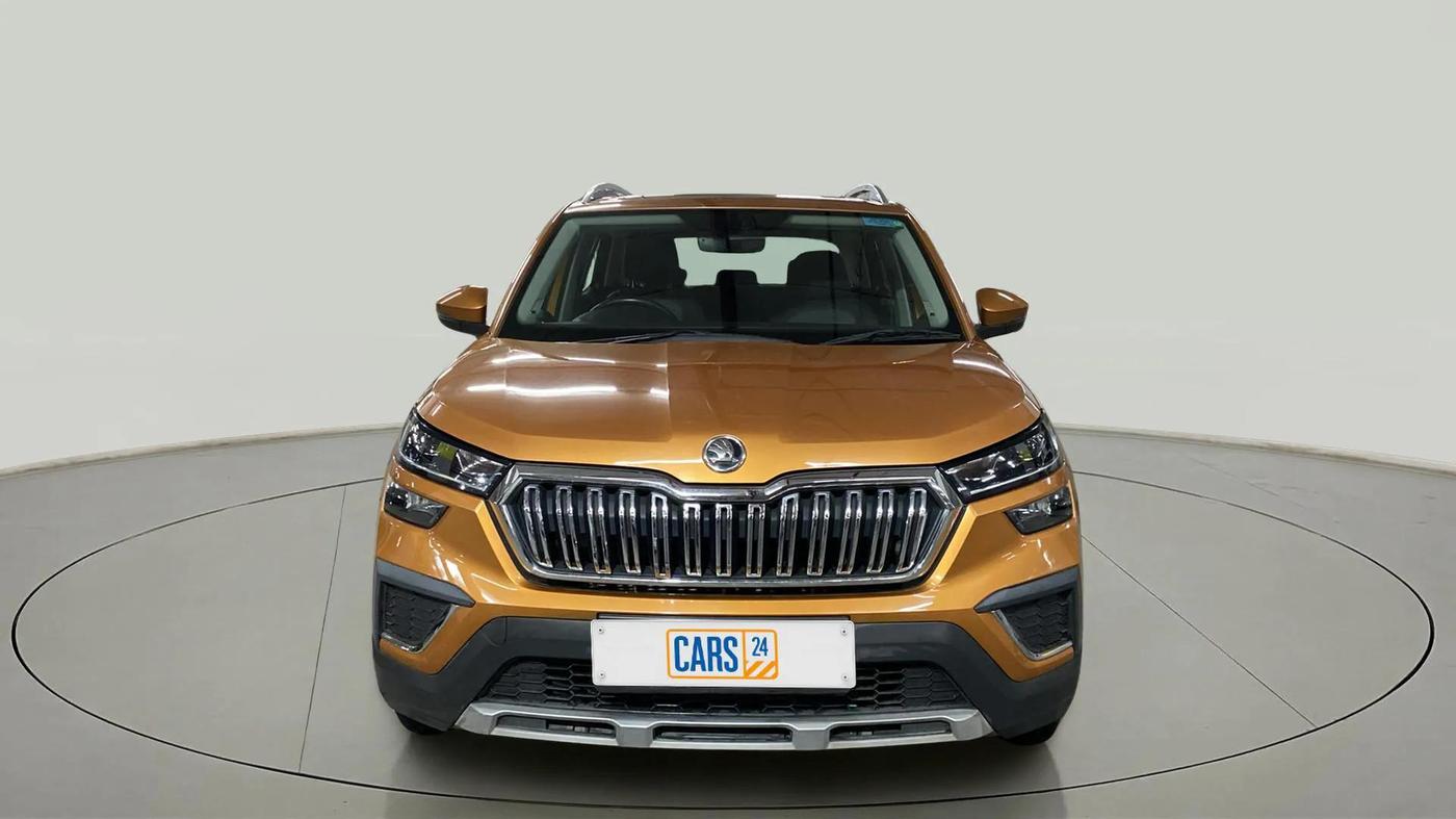2022 Skoda KUSHAQ STYLE 1.0L TSI AT, Petrol, Automatic, 8,185 km, Front