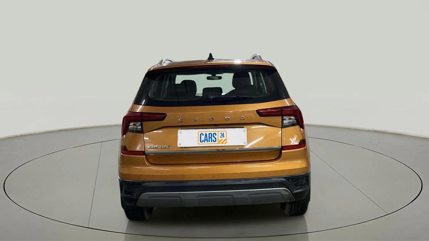 2022 Skoda KUSHAQ STYLE 1.0L TSI AT, Petrol, Automatic, 8,185 km, Back/Rear