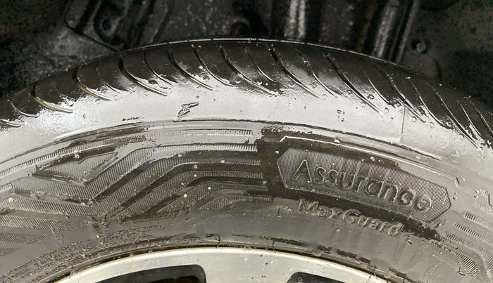 2021 Tata NEXON XZ PLUS PETROL SUNROOF, Petrol, Manual, 72,582 km, Left Rear Tyre Tread