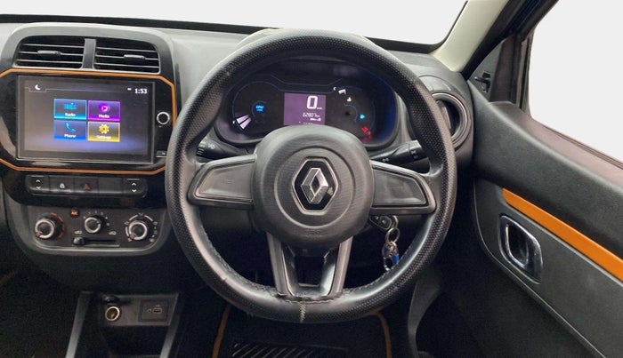 2020 Renault Kwid CLIMBER 1.0 (O), Petrol, Manual, 62,804 km, Steering Wheel Close Up