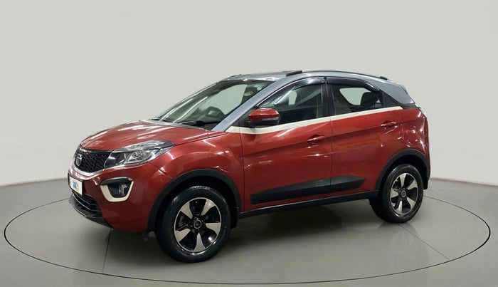 2018 Tata NEXON XZA PLUS PETROL DUAL TONE, Petrol, Automatic, 39,515 km, Left Front Diagonal