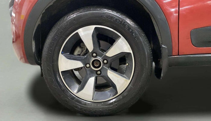 2018 Tata NEXON XZA PLUS PETROL DUAL TONE, Petrol, Automatic, 39,515 km, Left Front Wheel