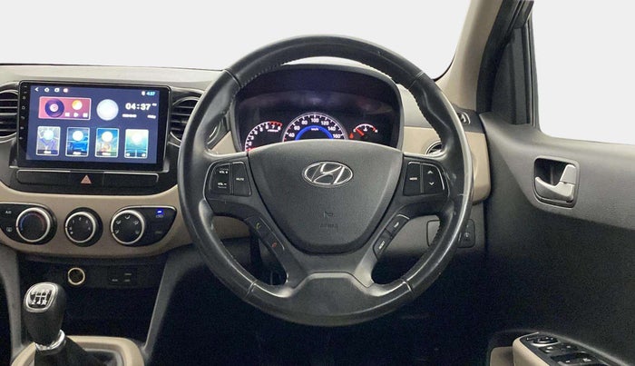 2016 Hyundai Grand i10 ASTA (O) 1.2 KAPPA VTVT, Petrol, Manual, 54,636 km, Steering Wheel Close Up