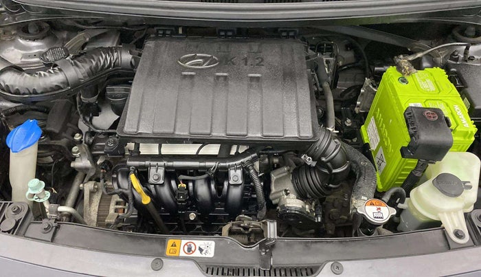 2016 Hyundai Grand i10 ASTA (O) 1.2 KAPPA VTVT, Petrol, Manual, 54,636 km, Engine View