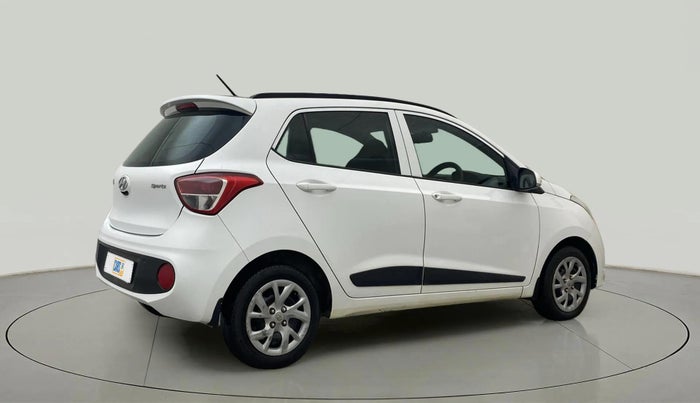 2019 Hyundai Grand i10 SPORTZ 1.2 KAPPA VTVT, Petrol, Manual, 57,514 km, Right Back Diagonal