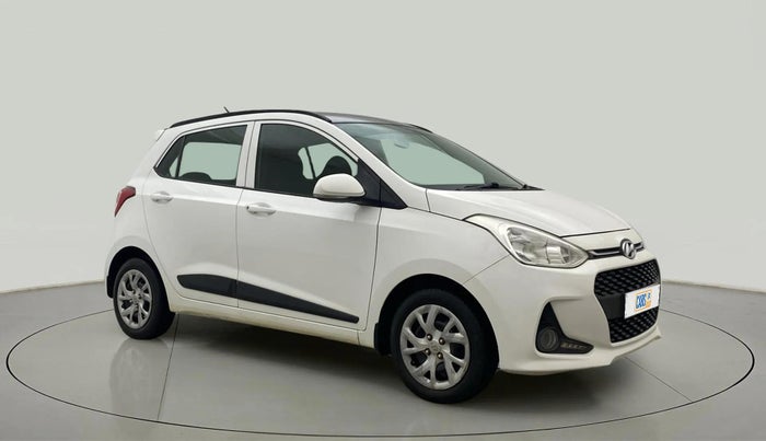 2019 Hyundai Grand i10 SPORTZ 1.2 KAPPA VTVT, Petrol, Manual, 57,514 km, Right Front Diagonal