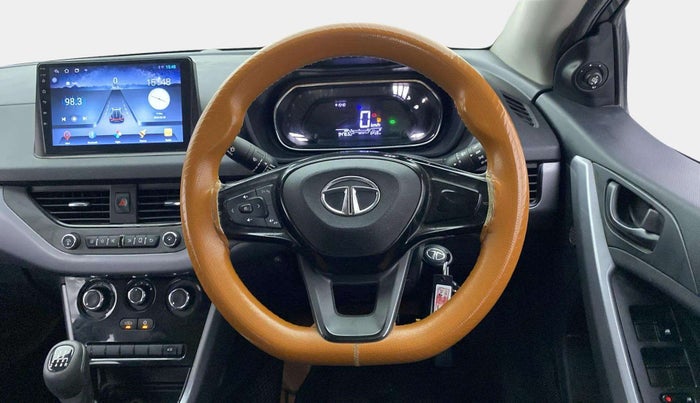 2021 Tata NEXON XM SUNROOF PETROL, Petrol, Manual, 94,777 km, Steering Wheel Close Up