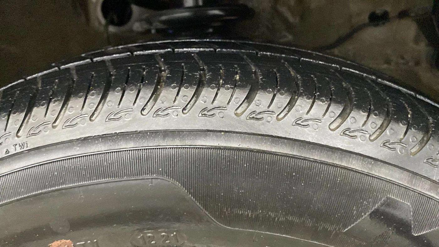2021 Maruti S PRESSO VXI+, Petrol, Manual, 14,047 km, Right Front Tyre Tread