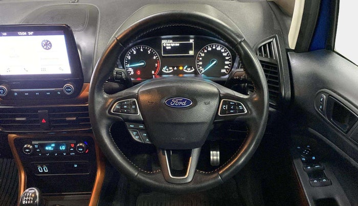 2019 Ford Ecosport TITANIUM 1.0L ECOBOOST SPORTS(SUNROOF), Petrol, Manual, 20,495 km, Steering Wheel Close Up