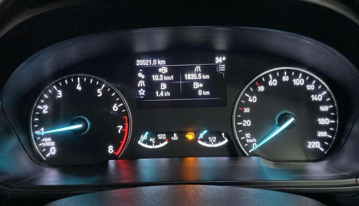 2019 Ford Ecosport TITANIUM 1.0L ECOBOOST SPORTS(SUNROOF), Petrol, Manual, 20,495 km, Odometer Image