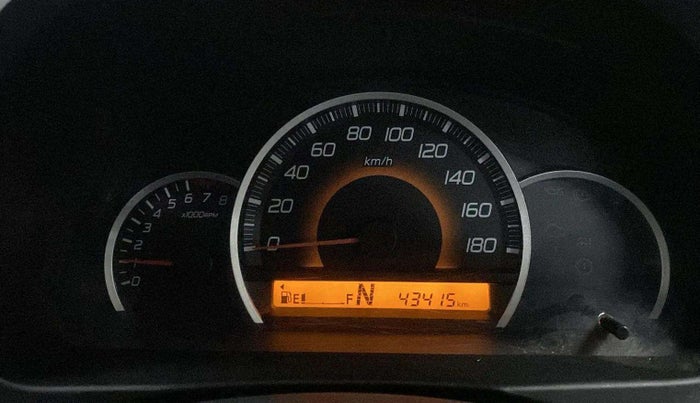 2016 Maruti Wagon R 1.0 VXI AMT, Petrol, Automatic, 43,399 km, Odometer Image
