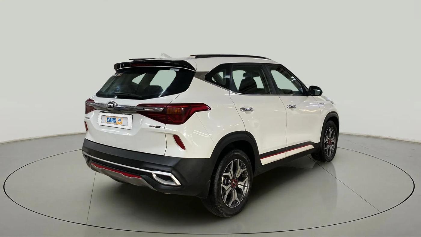 2020 KIA SELTOS GTX PLUS AT 1.5 DIESEL, Diesel, Automatic, 86,411 km, Right Back Diagonal