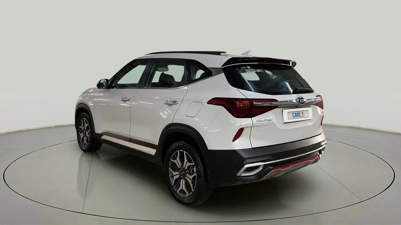 2020 KIA SELTOS GTX PLUS AT 1.5 DIESEL, Diesel, Automatic, 86,411 km, Left Back Diagonal