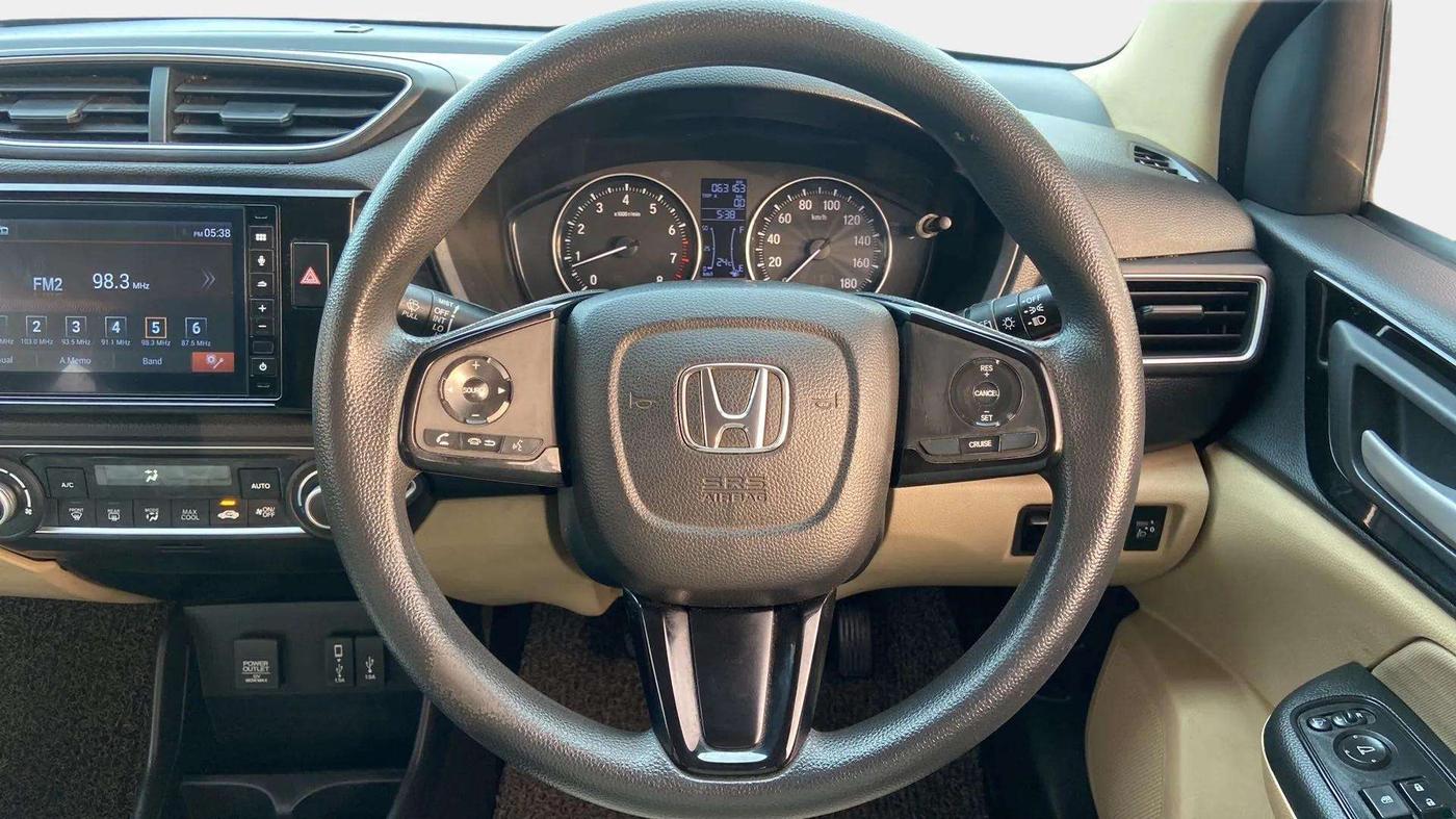 2020 Honda Amaze 1.2L I-VTEC VX, Petrol, Manual, 63,167 km, Steering Wheel Close Up