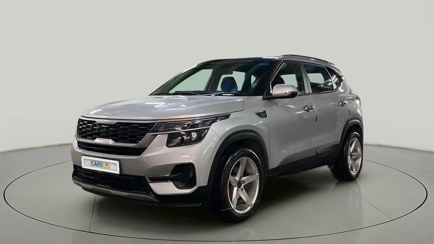 2022 KIA SELTOS HTK PLUS 1.5, Petrol, Manual, 23,023 km, Left Front Diagonal