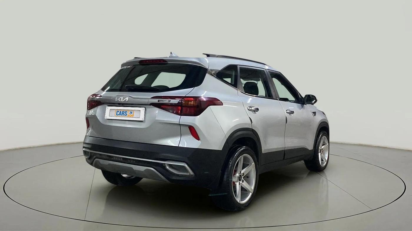 2022 KIA SELTOS HTK PLUS 1.5, Petrol, Manual, 23,023 km, Right Back Diagonal