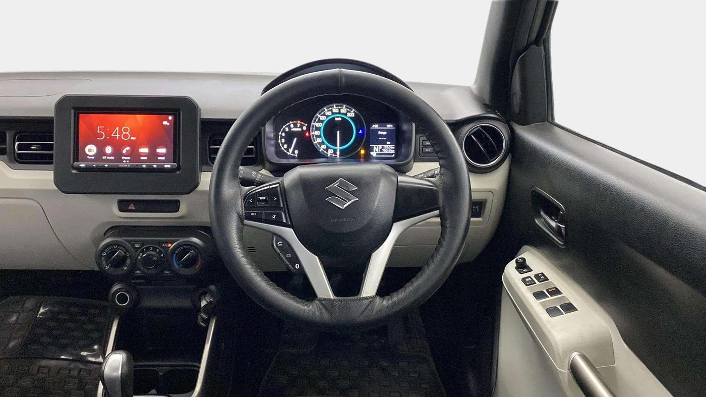 2019 Maruti IGNIS ZETA 1.2 AMT, Petrol, Automatic, 75,095 km, Steering Wheel Close Up