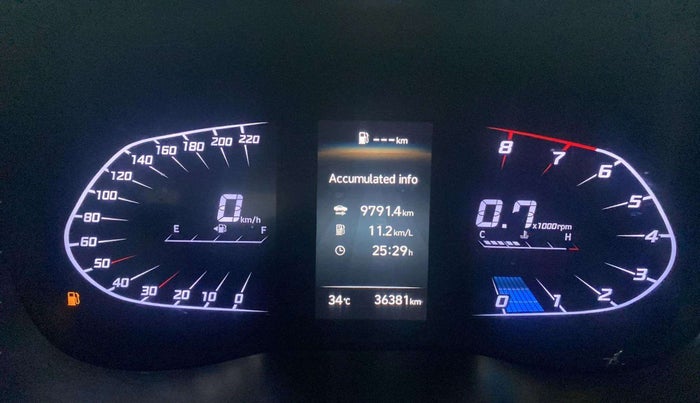2020 Hyundai Verna SX 1.5 VTVT, Petrol, Manual, 36,380 km, Odometer Image