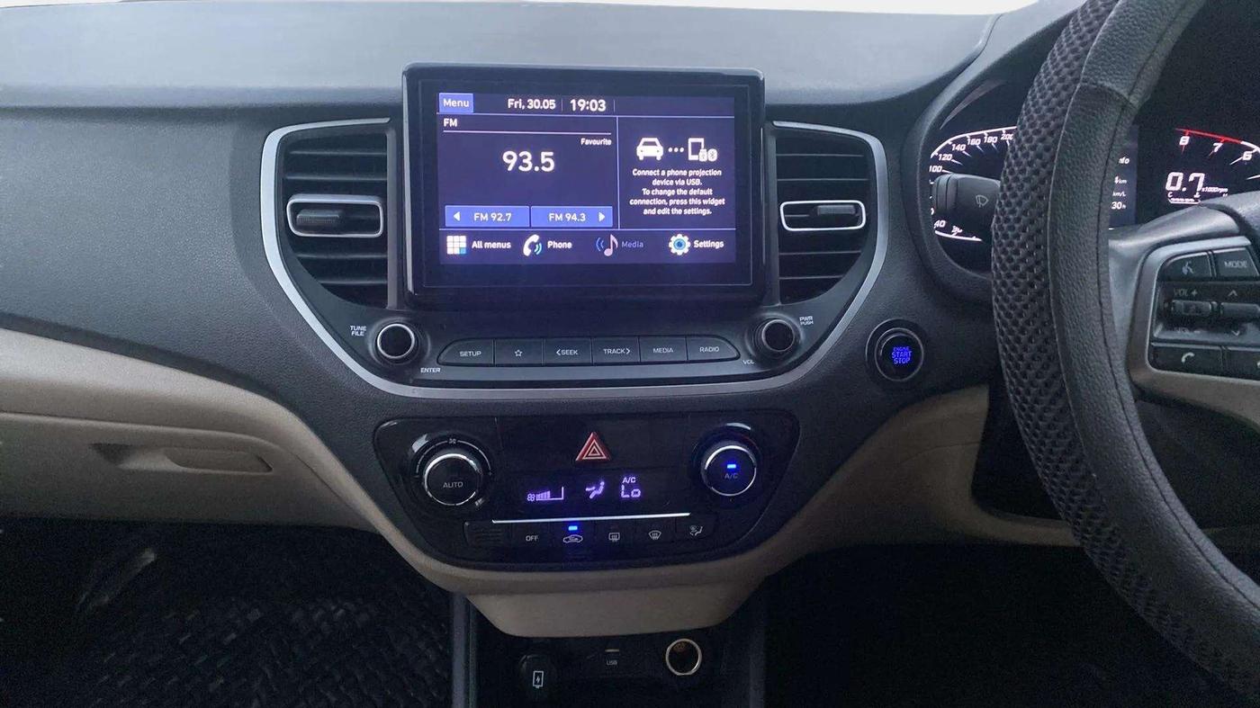 2020 Hyundai Verna SX 1.5 VTVT, Petrol, Manual, 36,380 km, Air Conditioner