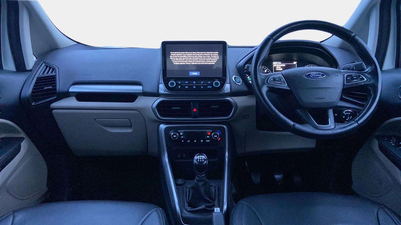 2020 Ford Ecosport TITANIUM 1.5L DIESEL, Diesel, Manual, 80,974 km, Dashboard