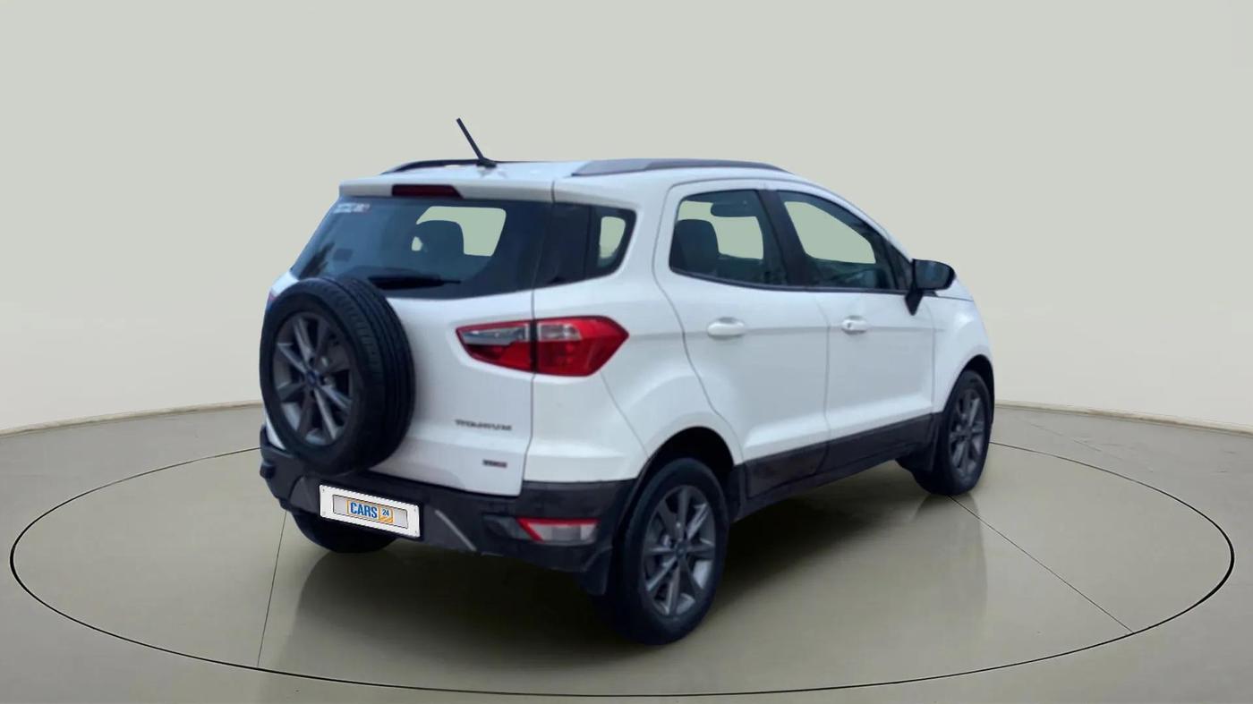 2020 Ford Ecosport TITANIUM 1.5L DIESEL, Diesel, Manual, 80,974 km, Right Back Diagonal