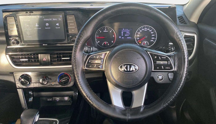 2020 KIA SELTOS HTK PLUS AT 1.5 DIESEL, Diesel, Automatic, 56,936 km, Steering Wheel Close Up