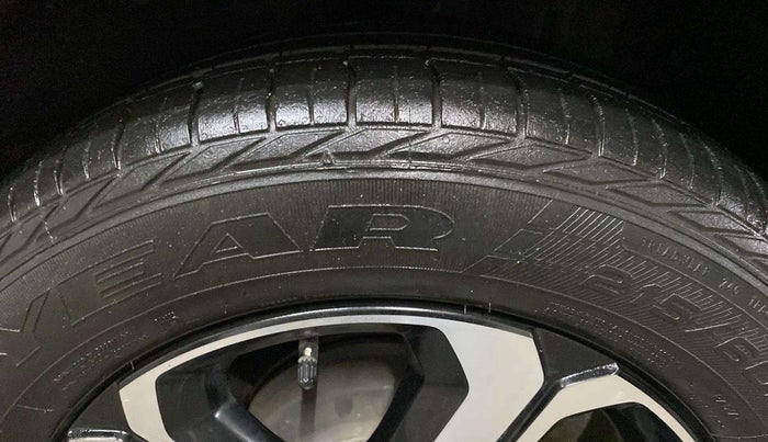 2021 Tata NEXON XZ PLUS PETROL SUNROOF, Petrol, Manual, 34,371 km, Left Rear Tyre Tread