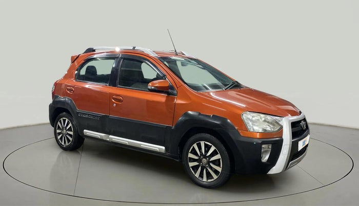 2015 Toyota Etios CROSS 1.2 G, Petrol, Manual, 82,646 km, Right Front Diagonal