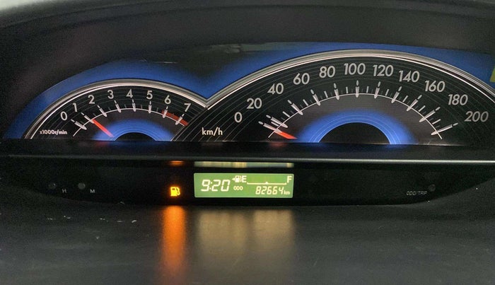 2015 Toyota Etios CROSS 1.2 G, Petrol, Manual, 82,646 km, Odometer Image