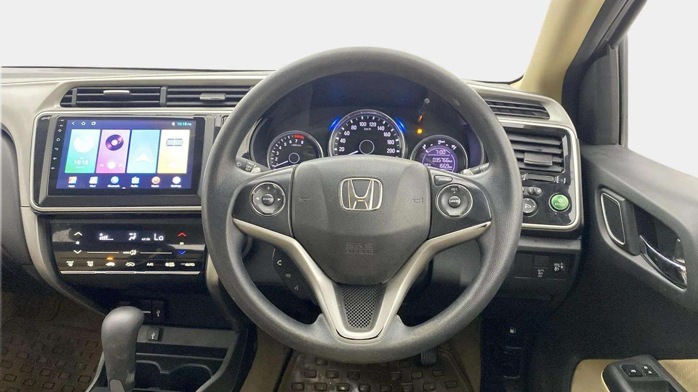 2018 Honda City 1.5L I-VTE V CVT, Petrol, Automatic, 36,954 km, Steering Wheel Close Up