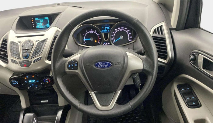 2015 Ford Ecosport TITANIUM 1.5L PETROL AT, Petrol, Automatic, 70,358 km, Steering Wheel Close Up