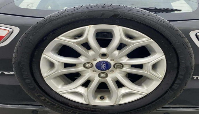 2015 Ford Ecosport TITANIUM 1.5L PETROL AT, Petrol, Automatic, 70,358 km, Spare Tyre