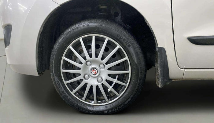 2017 Maruti Wagon R 1.0 VXI AMT, Petrol, Automatic, 13,942 km, Left Front Wheel