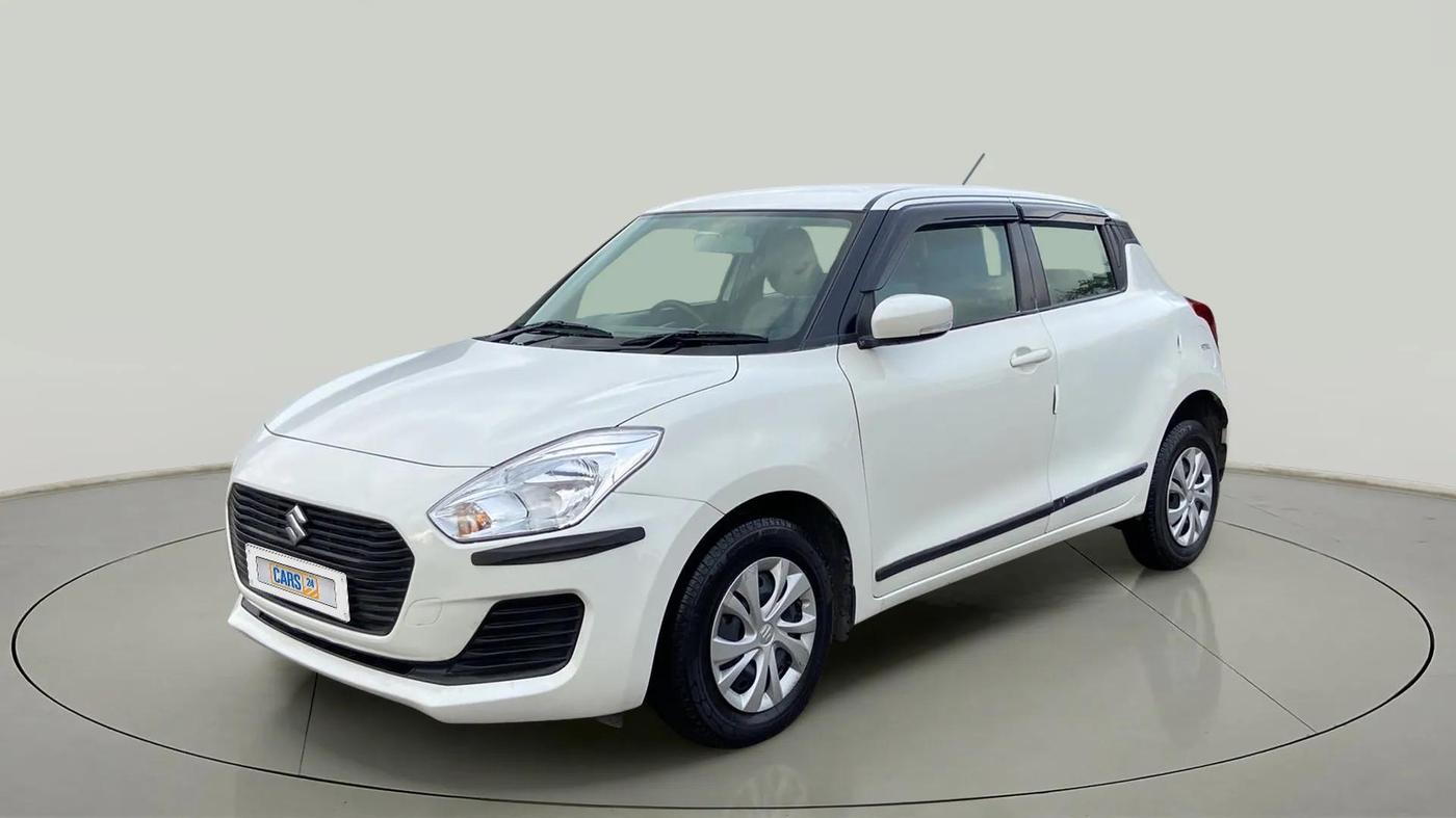 2019 Maruti Swift VXI, Petrol, Manual, 78,832 km, Left Front Diagonal