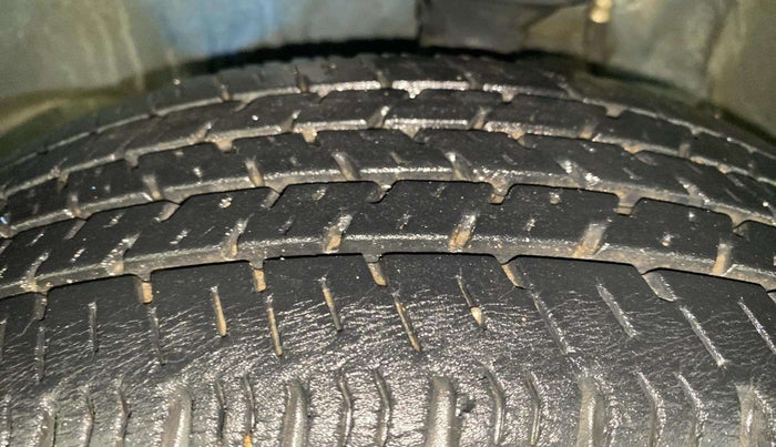 2015 Maruti Alto K10 VXI AMT, Petrol, Automatic, 46,531 km, Left Front Tyre Tread