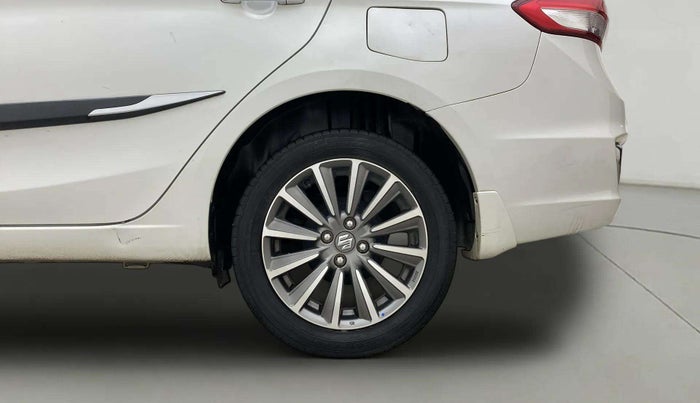 2022 Maruti Ciaz ALPHA  AT 1.5 SHVS PETROL, Petrol, Automatic, 44,028 km, Left Rear Wheel