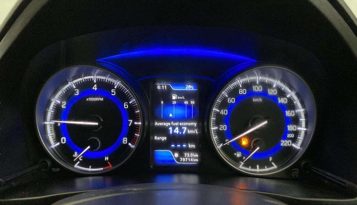 2019 Toyota Glanza G, Petrol, Manual, 79,771 km, Odometer Image