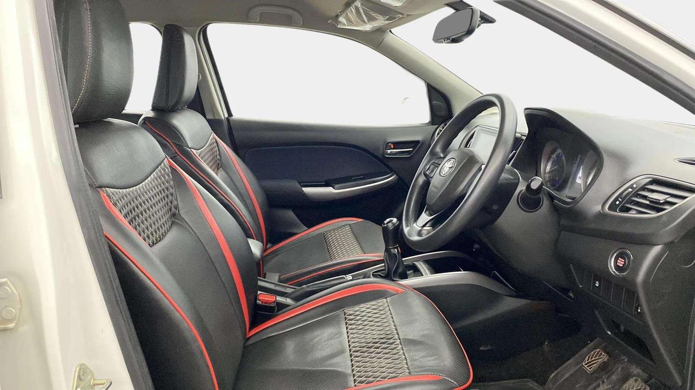 2019 Toyota Glanza G, Petrol, Manual, 79,771 km, Right Side Front Door Cabin