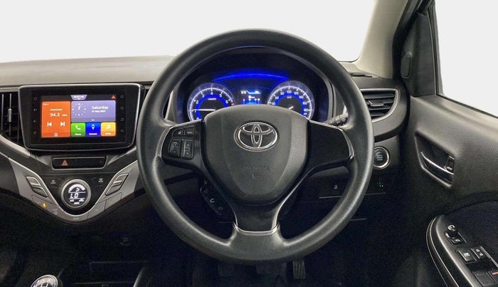 2019 Toyota Glanza G, Petrol, Manual, 79,771 km, Steering Wheel Close Up