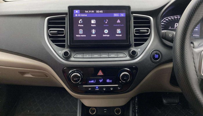 2021 Hyundai Verna SX 1.5 VTVT IVT, Petrol, Automatic, 57,198 km, Air Conditioner