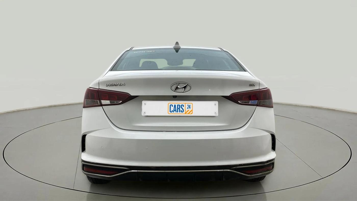 2021 Hyundai Verna SX 1.5 VTVT IVT, Petrol, Automatic, 57,198 km, Back/Rear