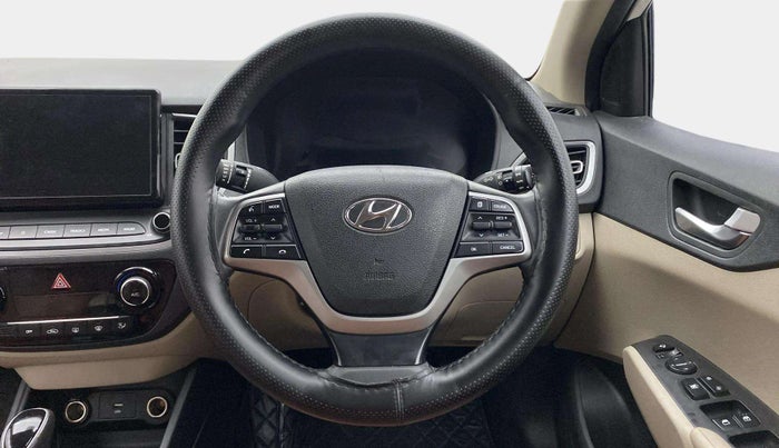 2021 Hyundai Verna SX 1.5 VTVT IVT, Petrol, Automatic, 57,198 km, Steering Wheel Close Up