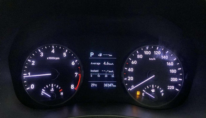 2018 Hyundai Verna 1.6 VTVT SX (O) AT, Petrol, Automatic, 38,310 km, Odometer Image