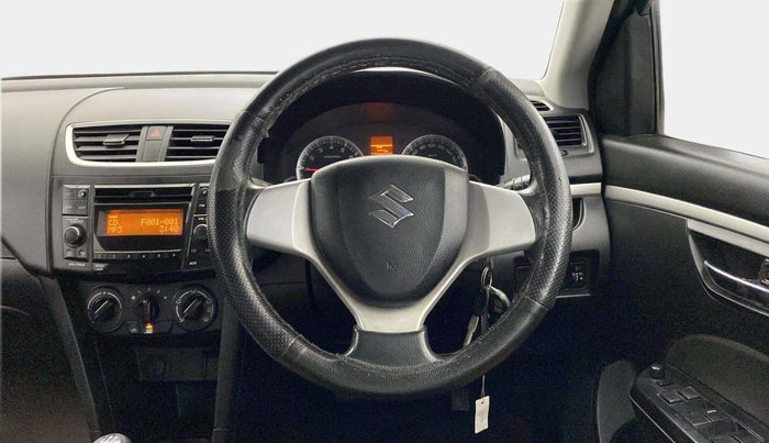 2015 Maruti Swift VXI, Petrol, Manual, 88,788 km, Steering Wheel Close Up