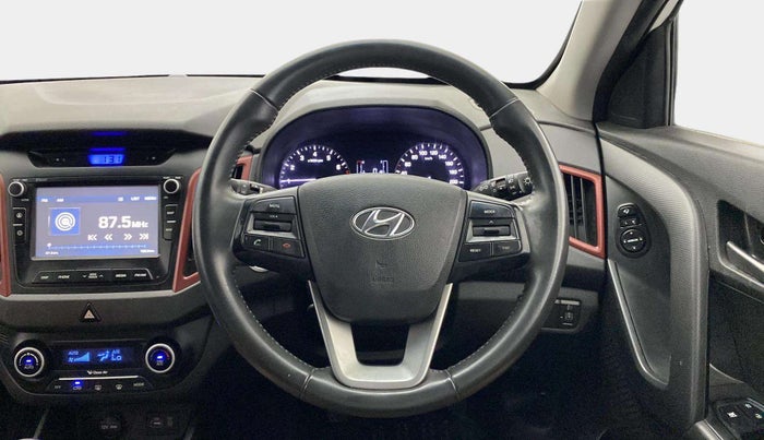 2016 Hyundai Creta SX PLUS  ANNIVERSARY EDITION 1.6 PETROL, Petrol, Manual, 22,404 km, Steering Wheel Close Up