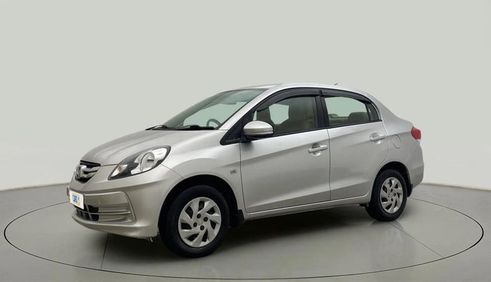 2015 Honda Amaze 1.5L I-DTEC S, Diesel, Manual, 1,28,655 km, Left Front Diagonal