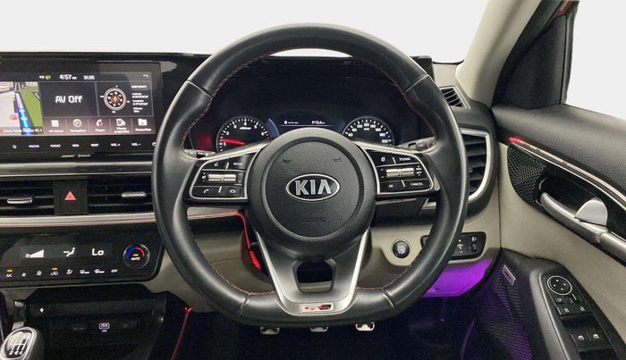 2019 KIA SELTOS GTX PLUS 1.4 PETROL, Petrol, Manual, 31,612 km, Steering Wheel Close Up